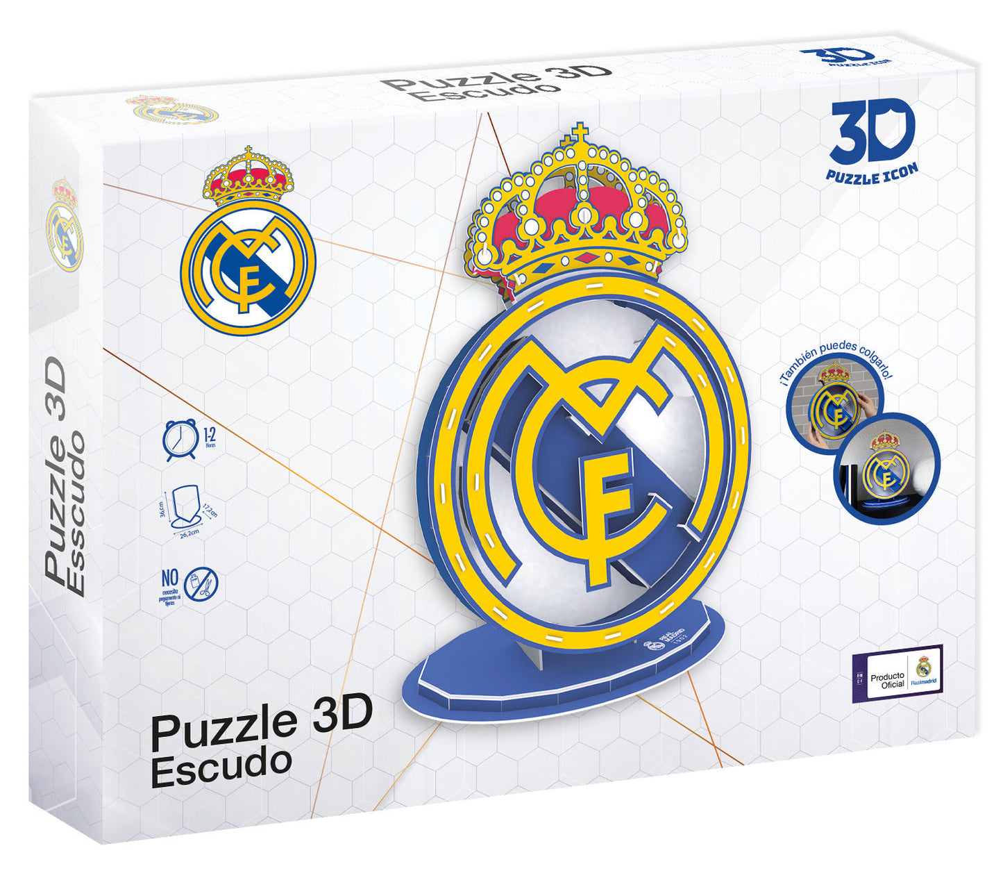 Banbo | Real Madrid Crest 3D Puzzle
