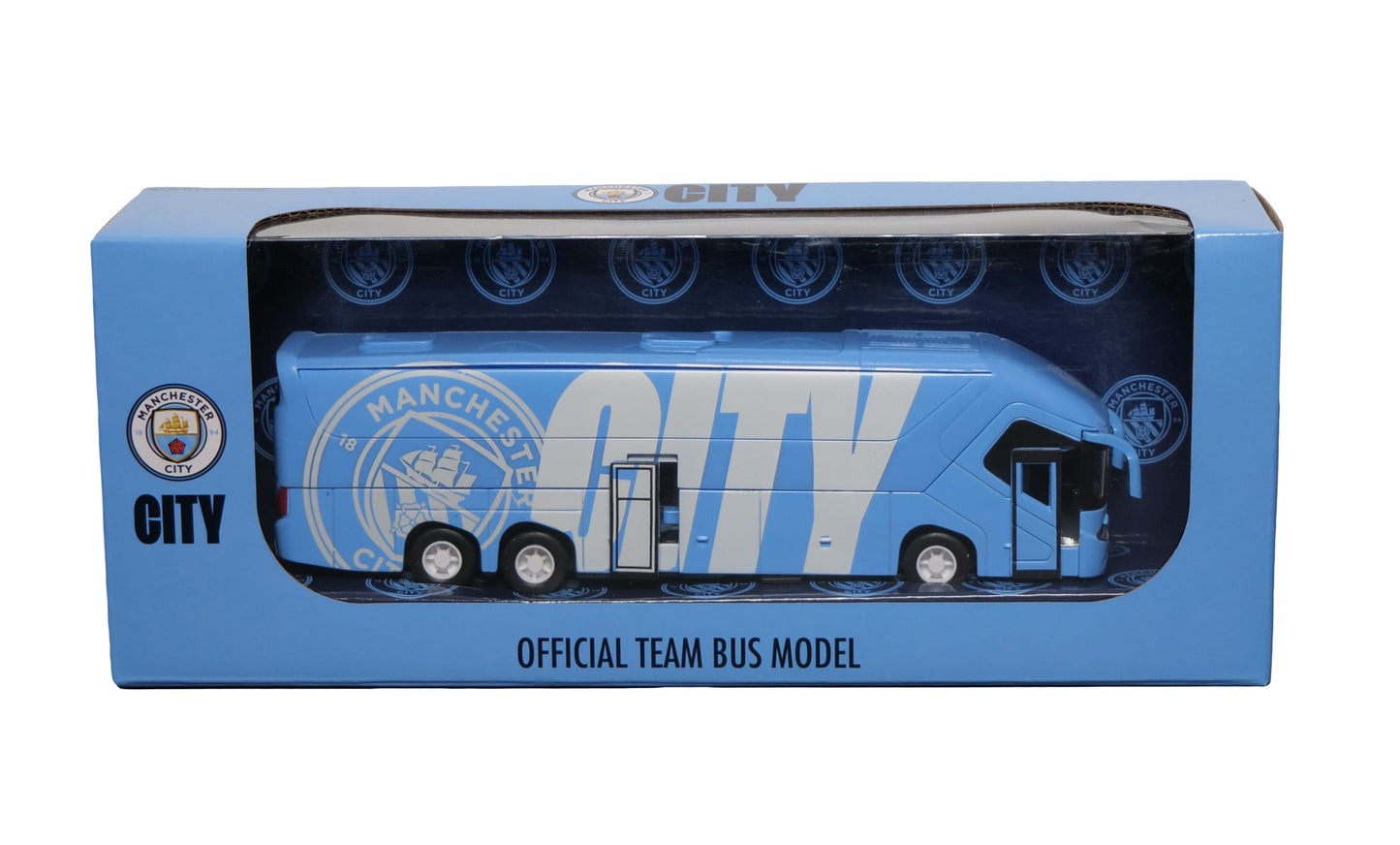 Banbo | Manchester City Bus Model Football Team Coach Toy