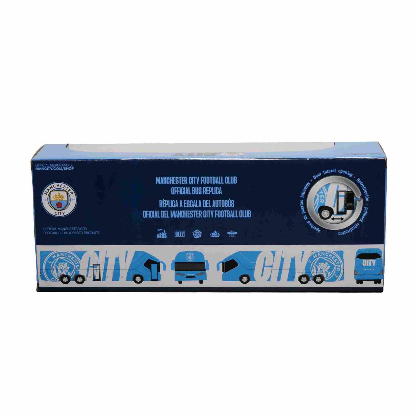 Banbo | Manchester City Bus Model Football Team Coach Toy