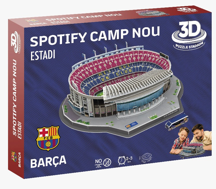 Banbo | Spotify Camp Nou Stadium FC Barcelona 3D Puzzle