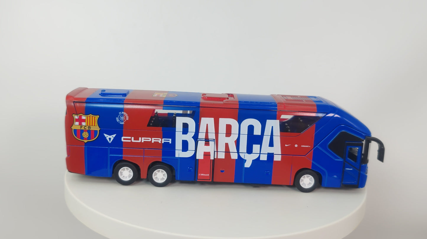 Banbo | FC Barcelona Bus Model Football Team Coach Toy