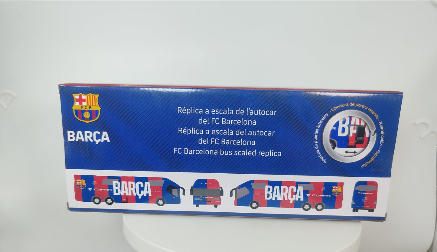 Banbo | FC Barcelona Bus Model Football Team Coach Toy
