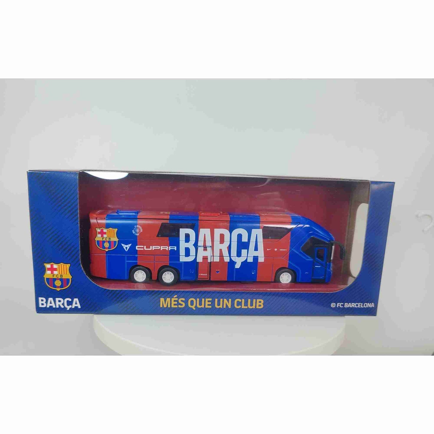Banbo | FC Barcelona Bus Model Football Team Coach Toy