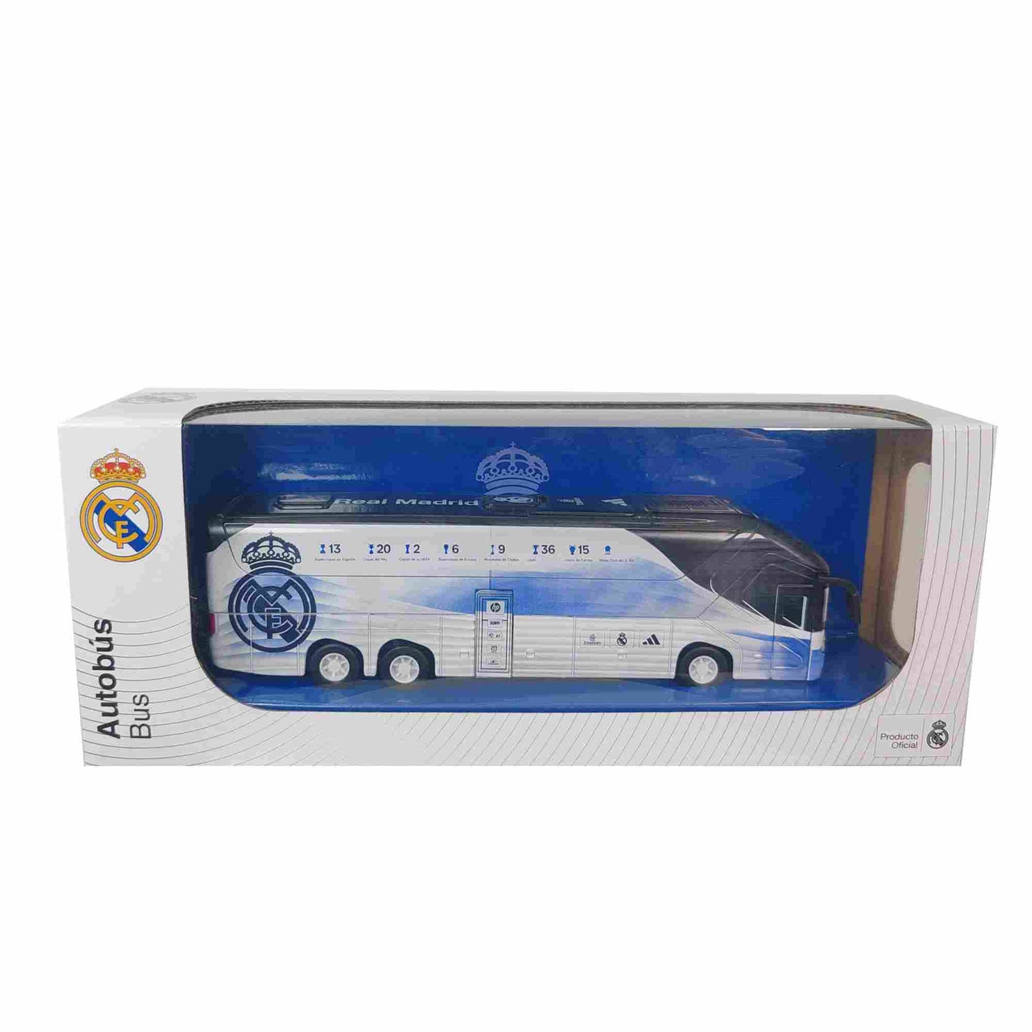 Banbo | Real Madrid Bus Football Team Coach Toy
