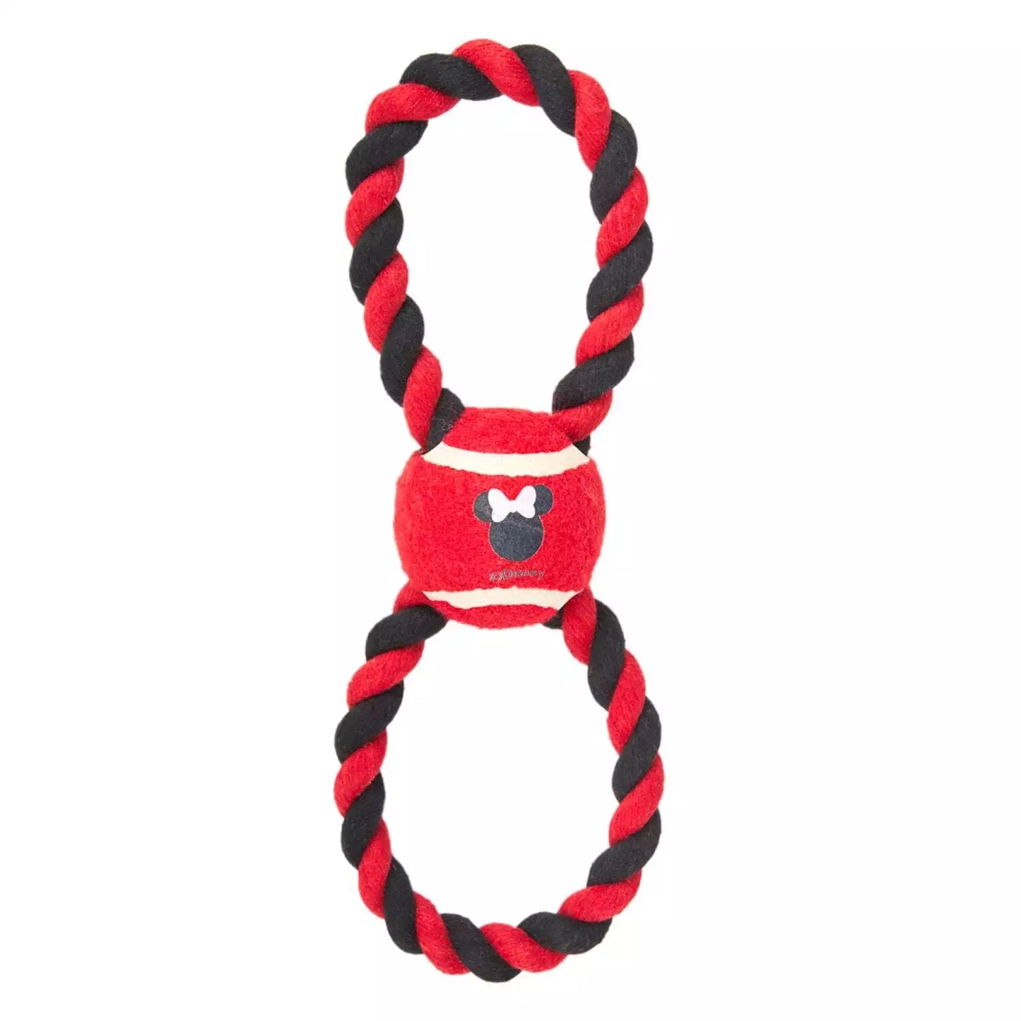Cerda | Minnie Mouse Tennis Ball Rope Dog Toy
