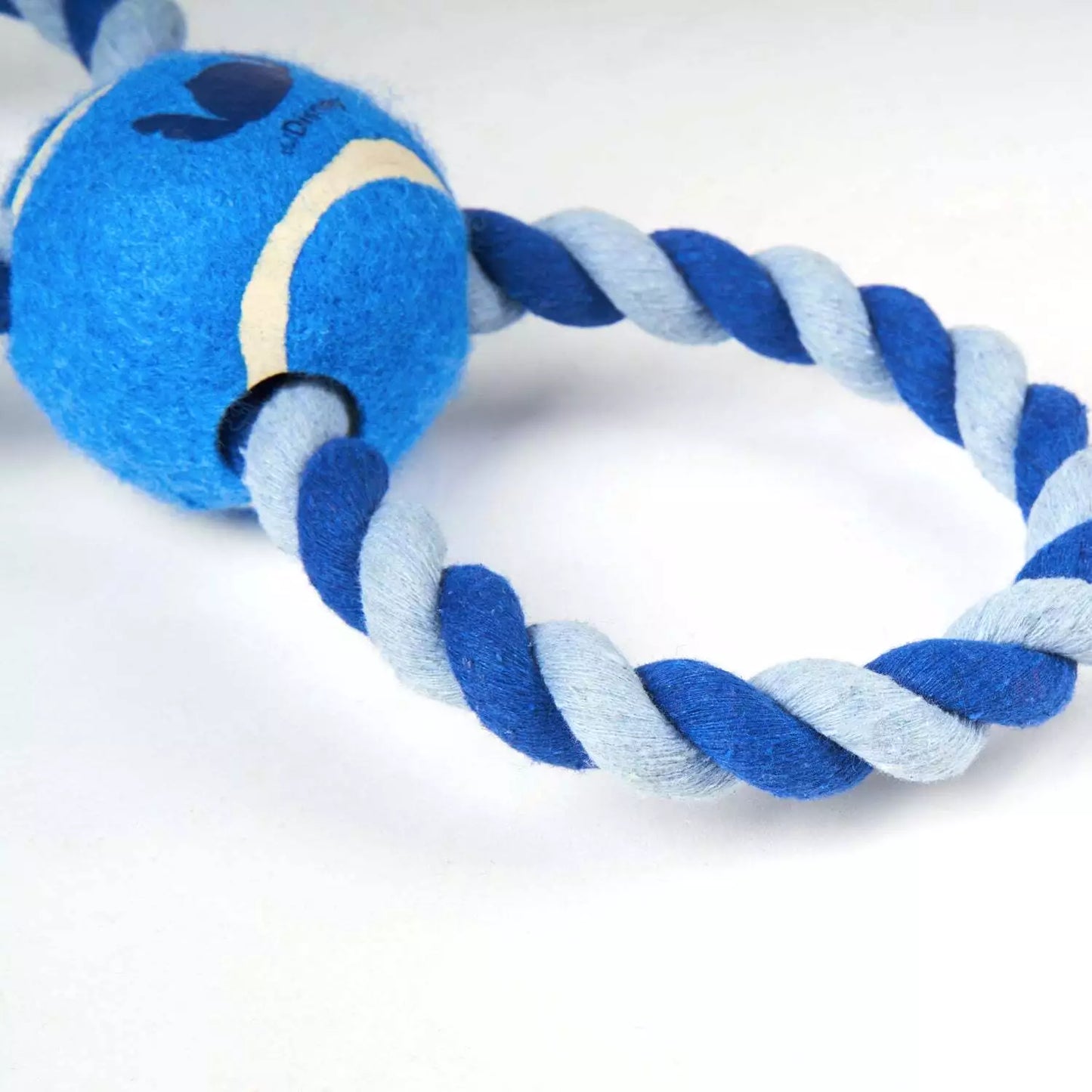 Cerda | Disney Stitch Tennis Ball Rope Dog Toy