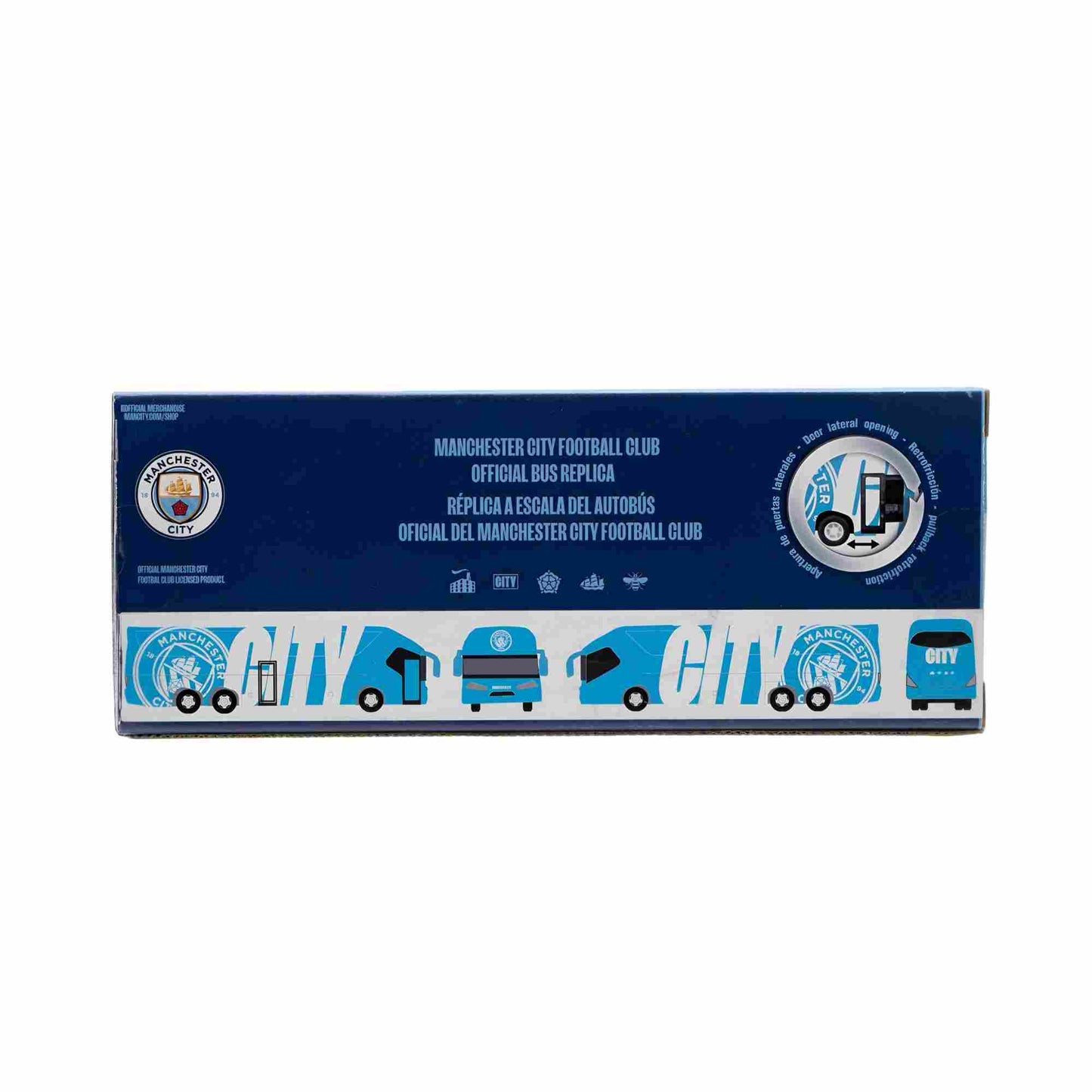 Banbo | Manchester City Model Bus Football Team Coach Toy