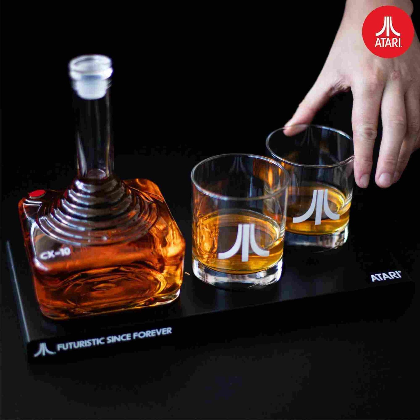 Thumbs Up Atari CX-10 Joystick Decanter Set