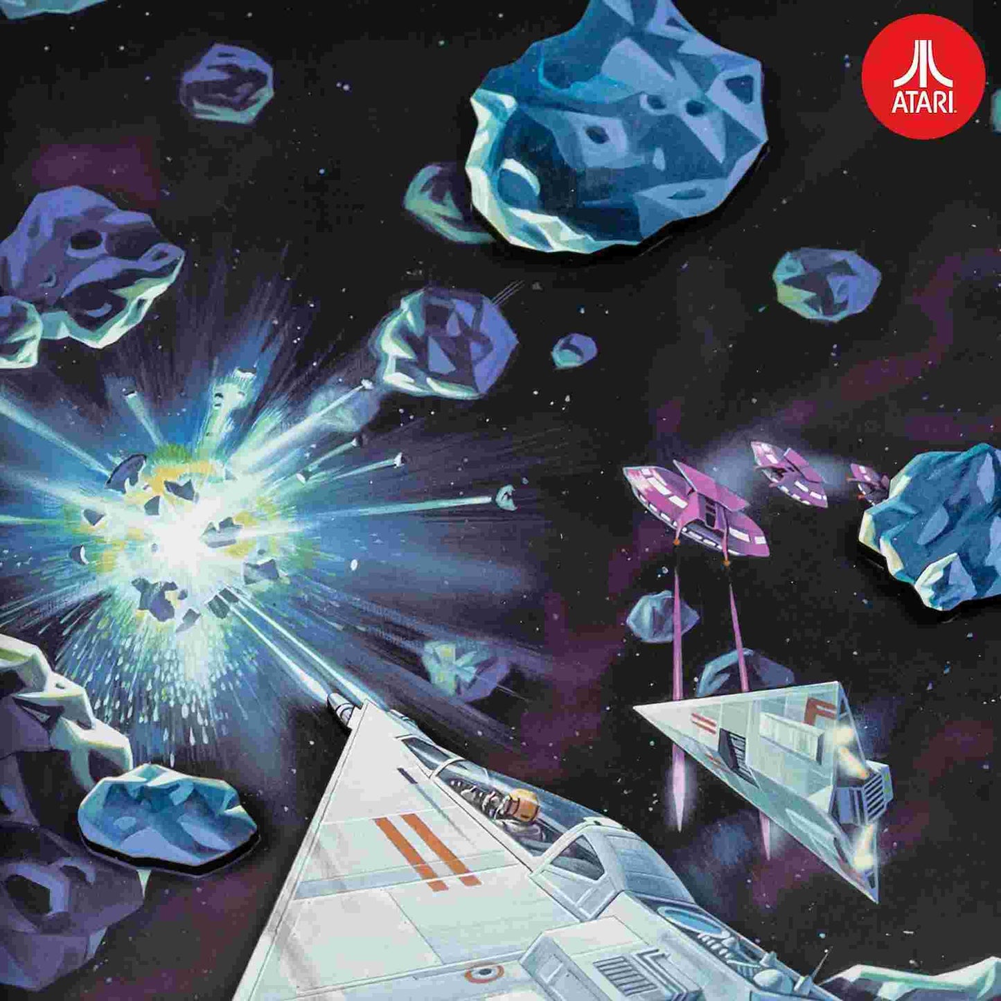 Thumbs Up Atari 3D Wall Art Asteroid
