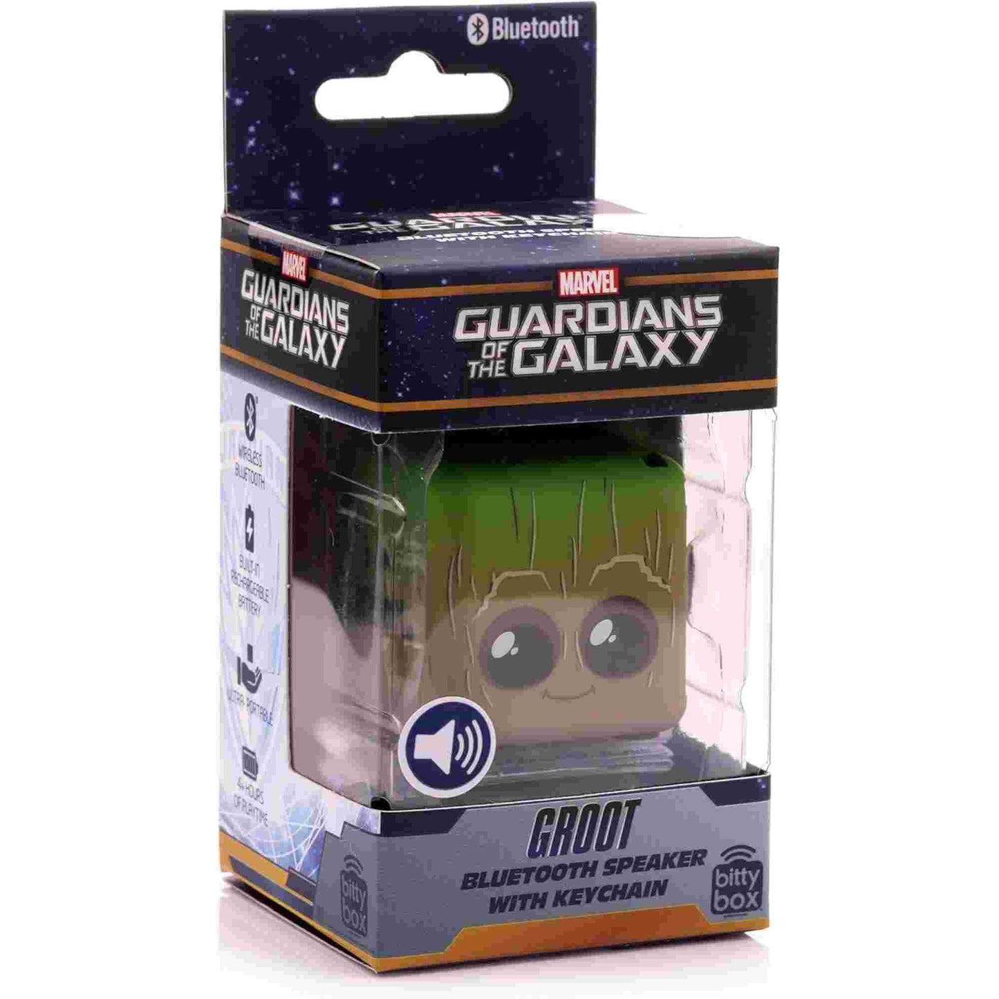 Bitty Boomers | Marvel Groot Bitty Box Micro Bluetooth Speaker
