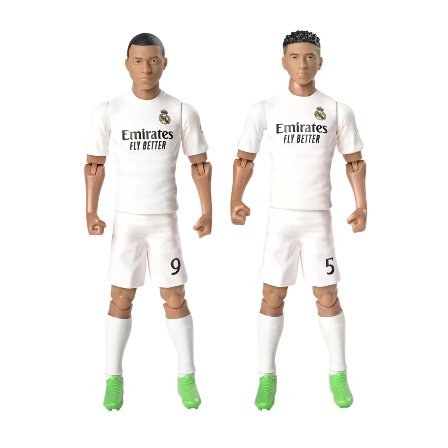 Banbo | Mbappe and Bellingham Fully Articulated Figurine Bundle