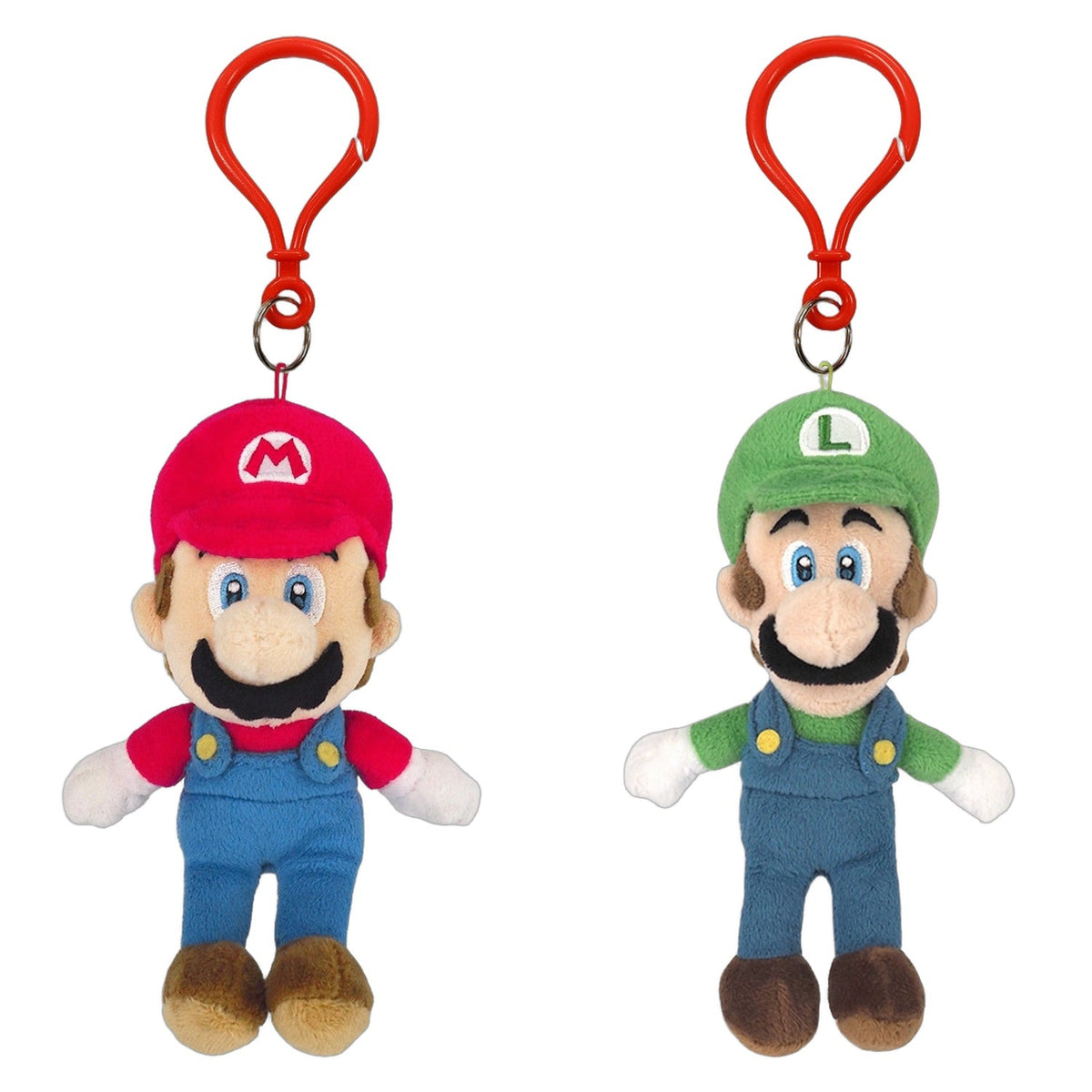 SAN-EI | Nintendo Super Mario and Luigi Keychain Bundle