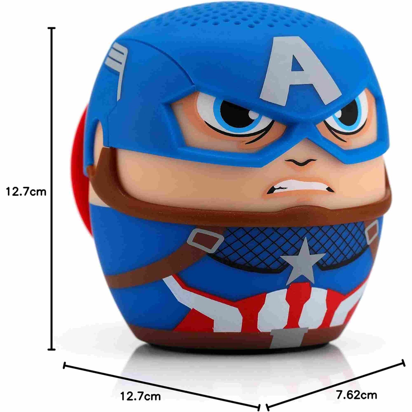 Bitty Boomers | Marvel Captain America Bitty Boomer Mini Bluetooth Speaker