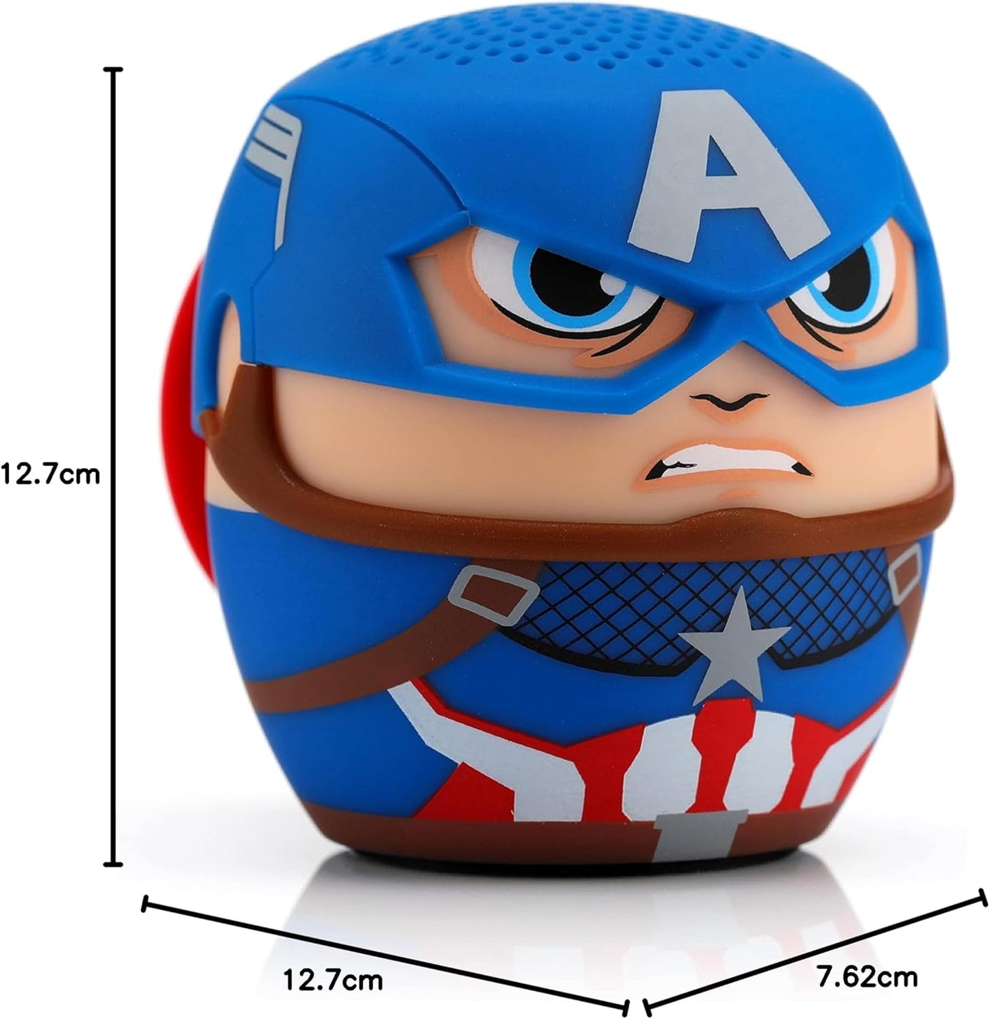 Bitty Boomers | Marvel Captain America Bitty Boomer Mini Bluetooth Speaker