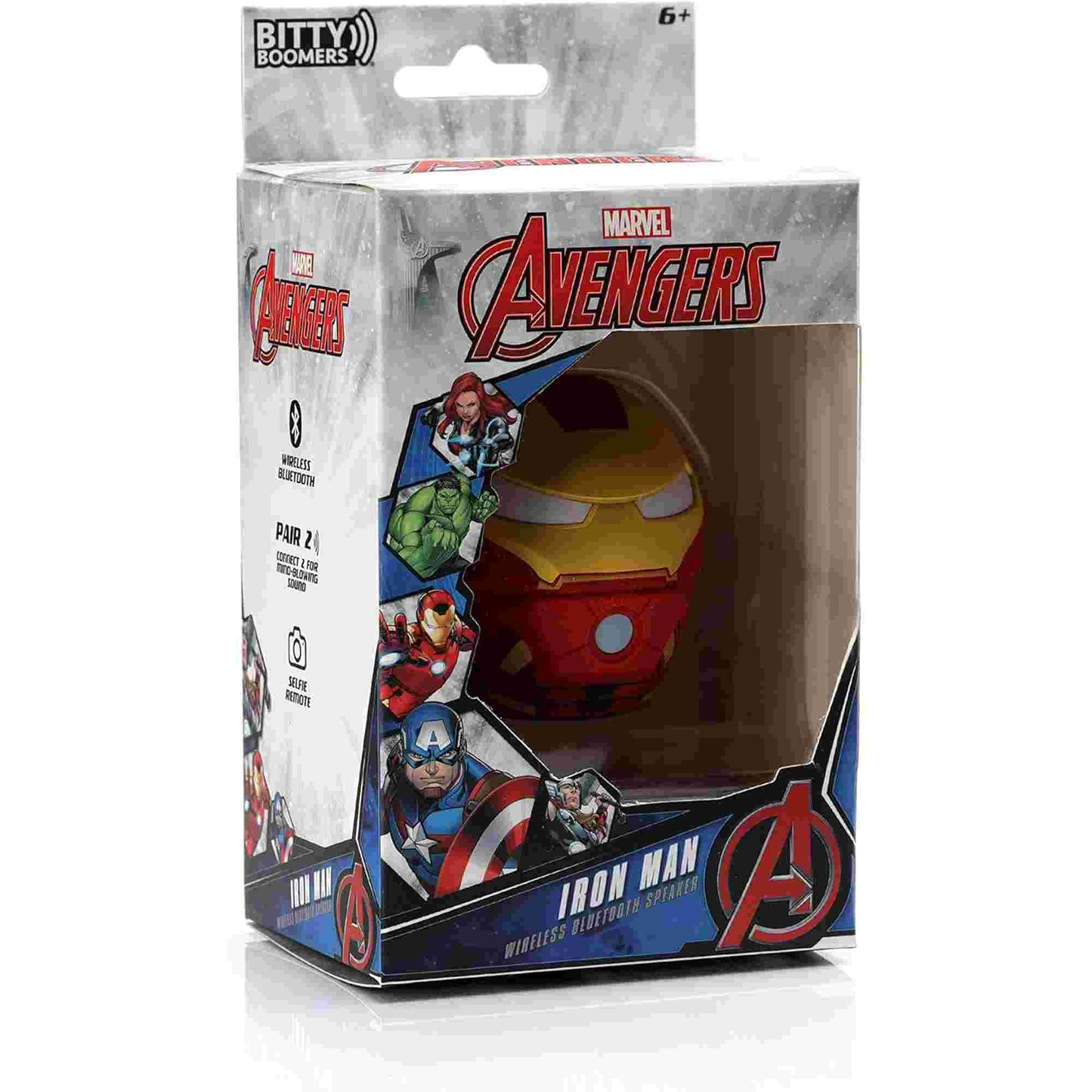 Bitty Boomers | Marvel Iron Man Bitty Boomer Mini Bluetooth Speaker