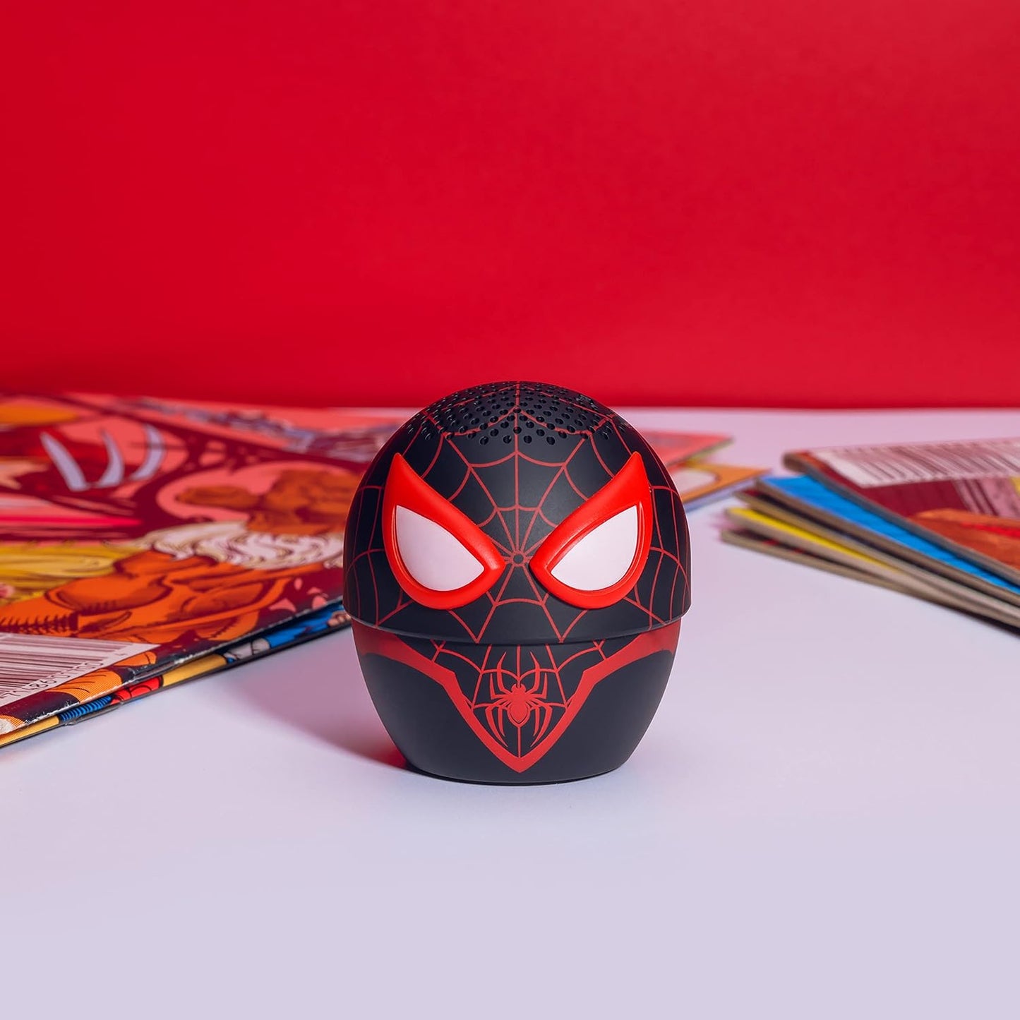 Bitty Boomers | Marvel Spiderman Miles Morales Bitty Boomer Mini Bluetooth Speaker