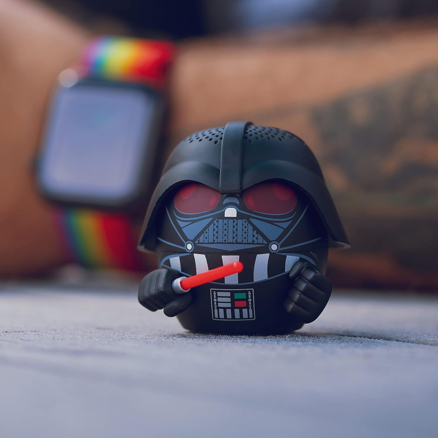 Bitty Boomers | Star Wars Darth Vader with Light Saber Bitty Boomer Mini Bluetooth Speaker
