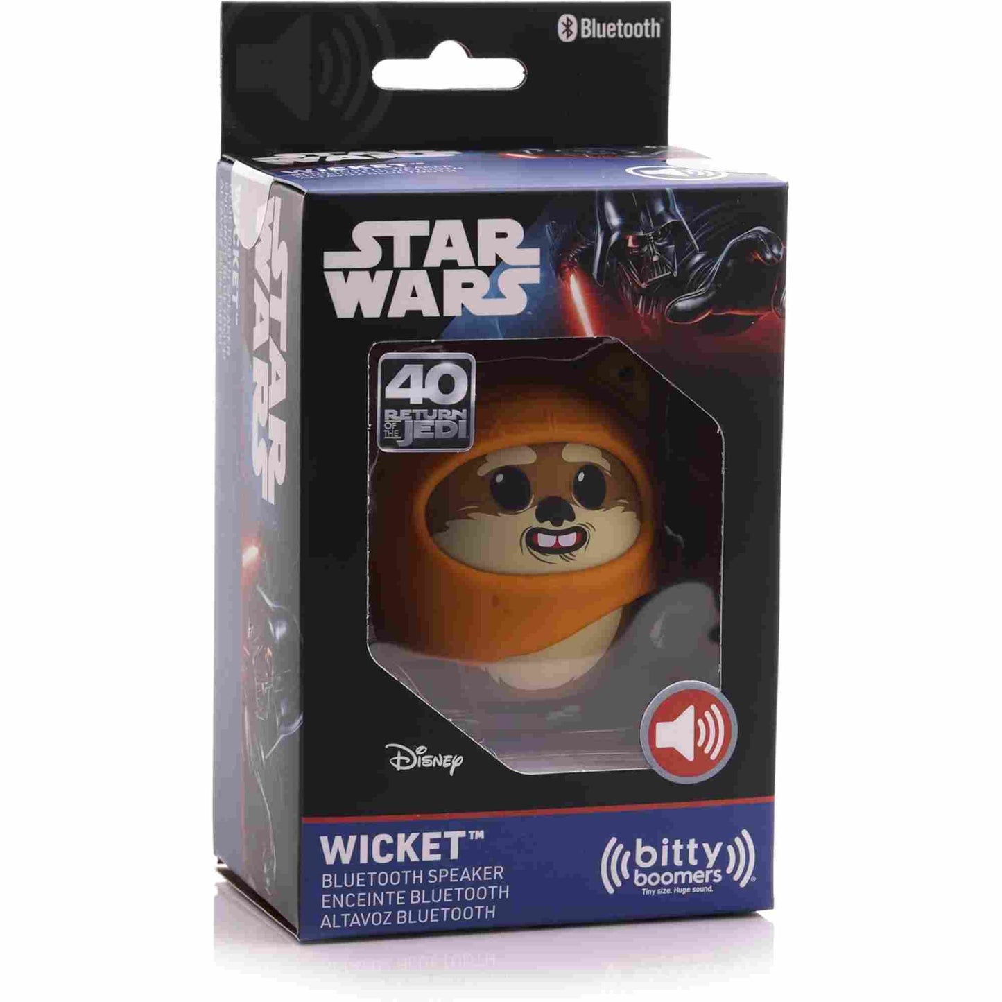 Bitty Boomers | Star Wars Ewok Wicket Bitty Boomer Mini Bluetooth Speaker
