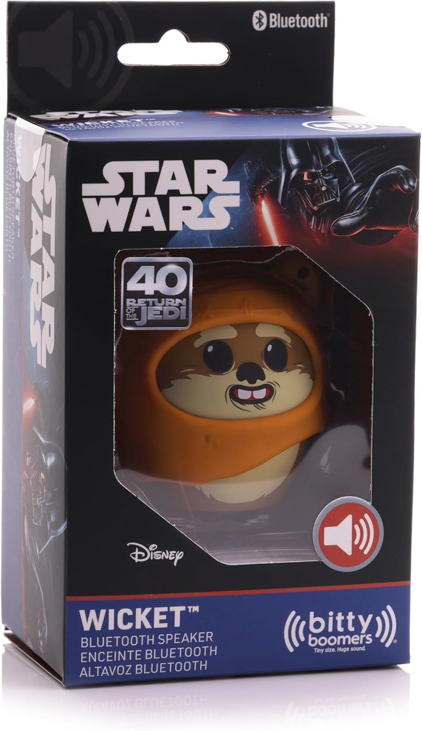 Bitty Boomers | Star Wars Ewok Wicket Bitty Boomer Mini Bluetooth Speaker