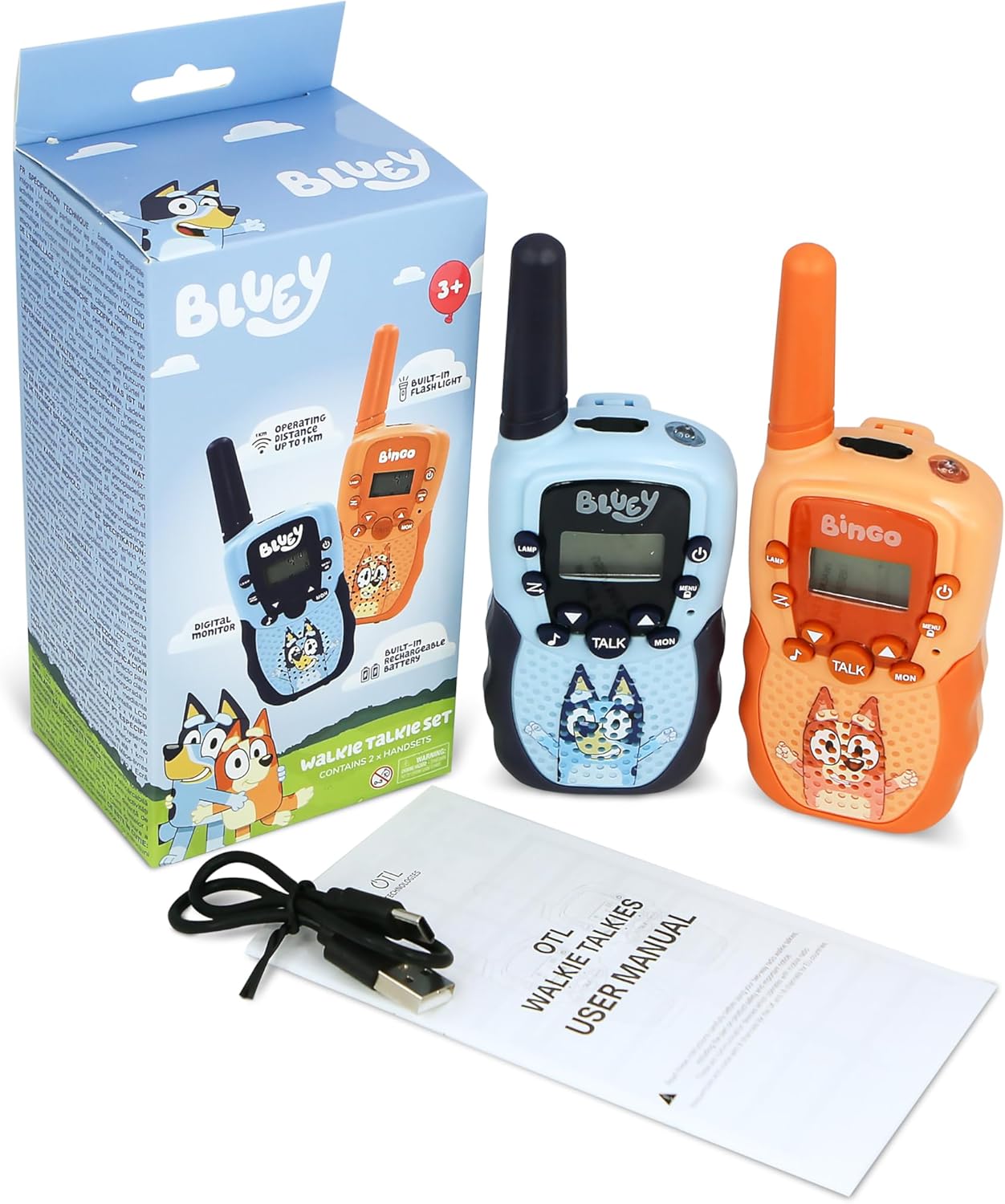 OTL | Bluey & Bingo Walkie Talkie Set