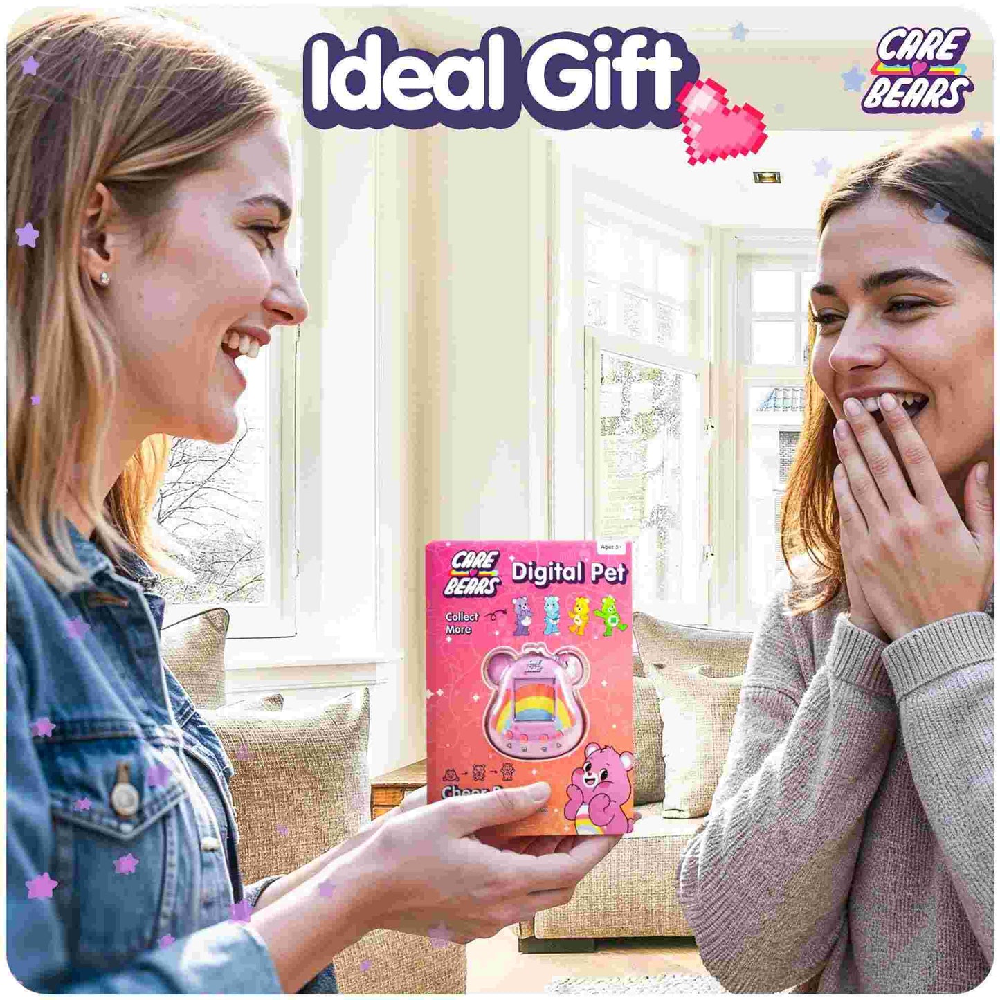 Thumbs Up Care Bears Cheer Bear Kea Kuma Digital Pet Bear