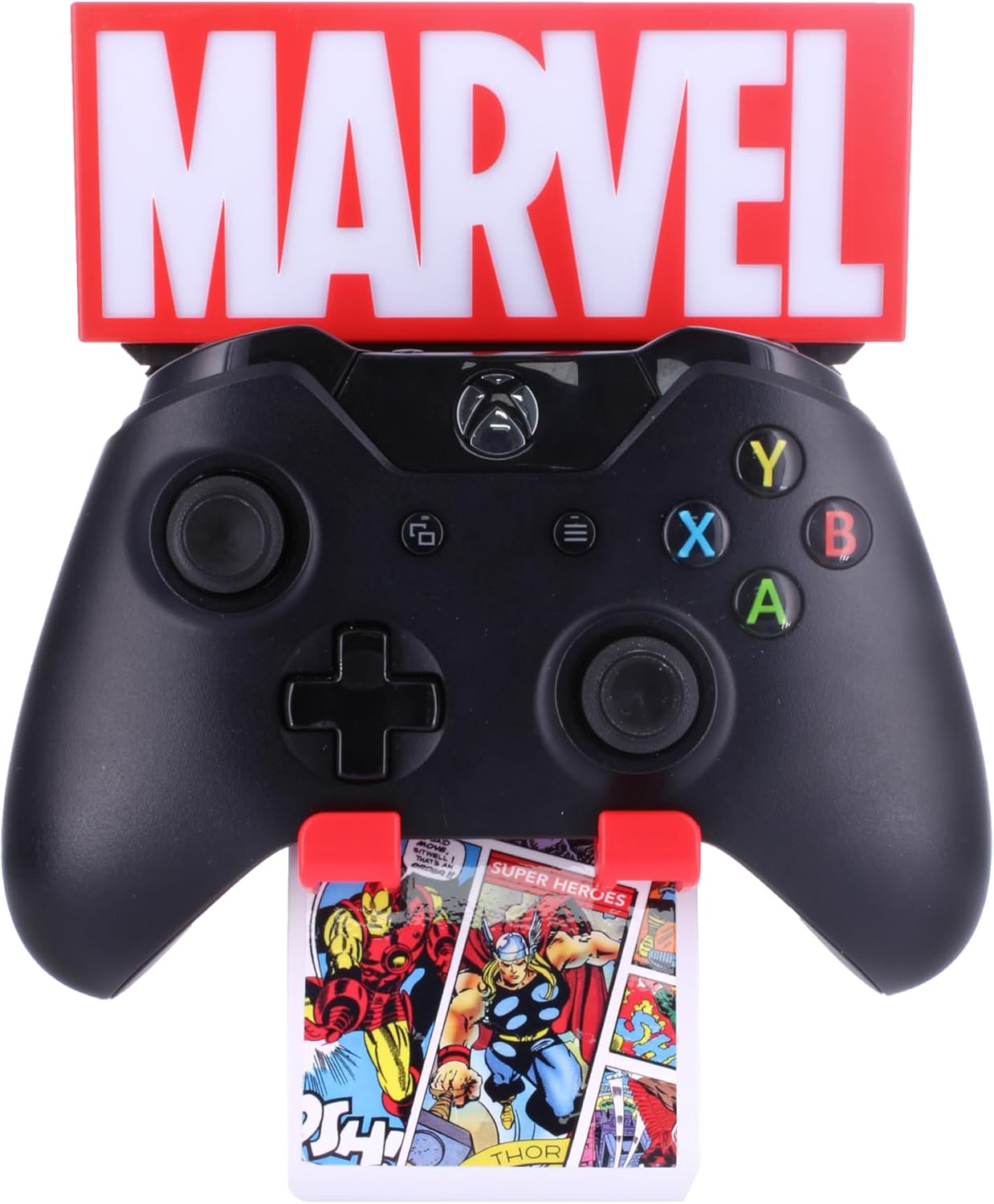 Cable Guys | Marvel Logo Light Up Ikon Phone And Device Charging Stand