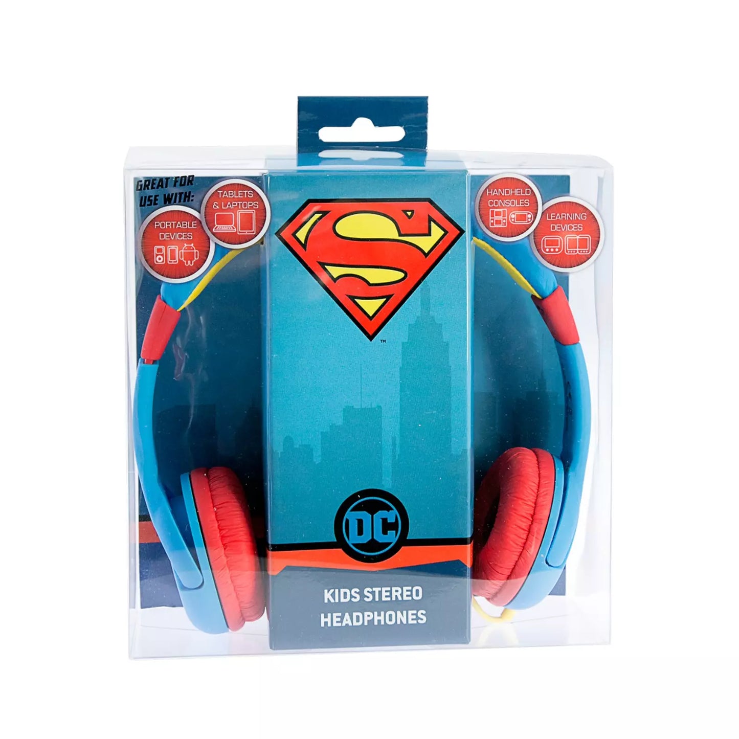 OTL | Superman Man of Steel Kid's Wired Headphones