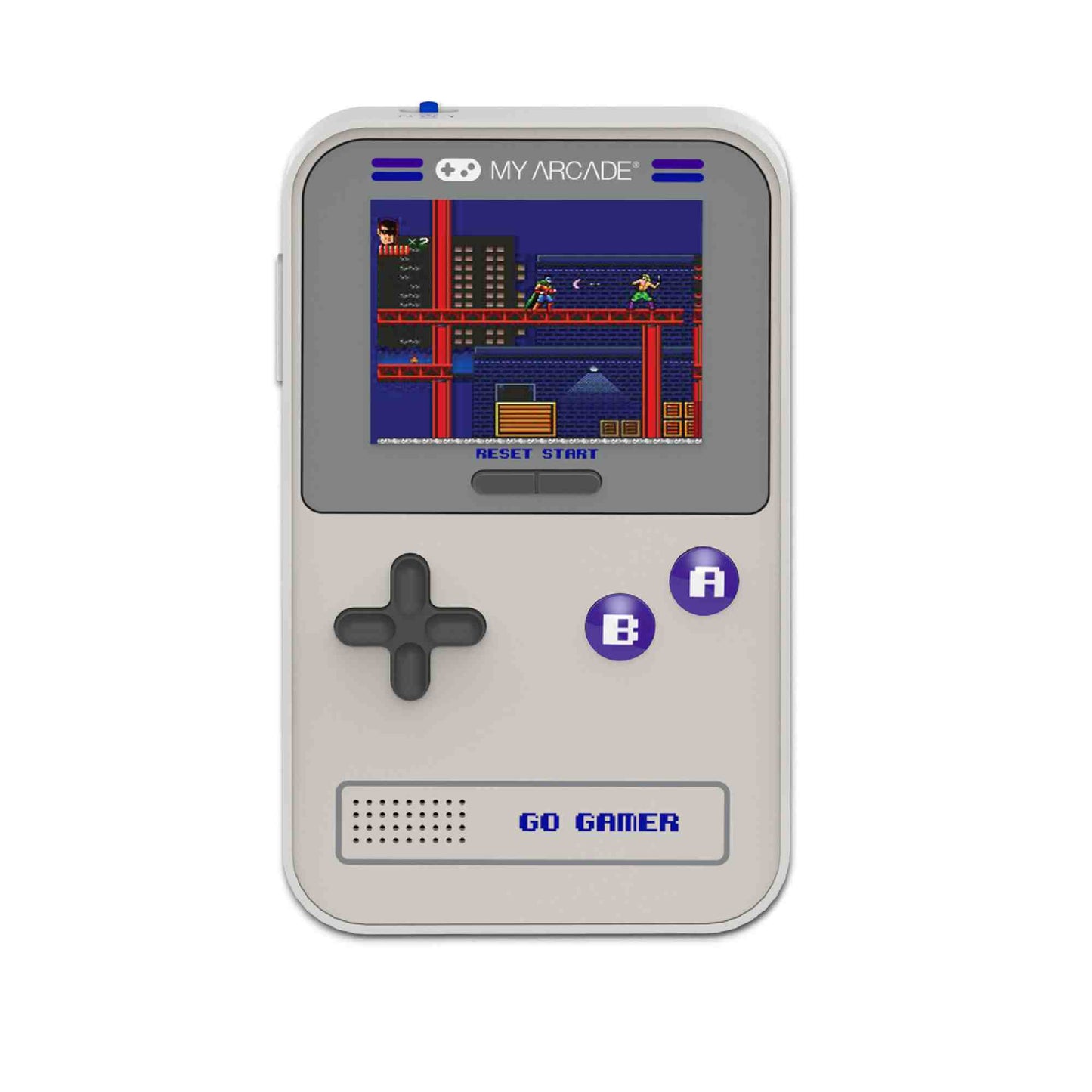 My Arcade | Go Gamer Classic Console Gray Purple (300 Games in 1)