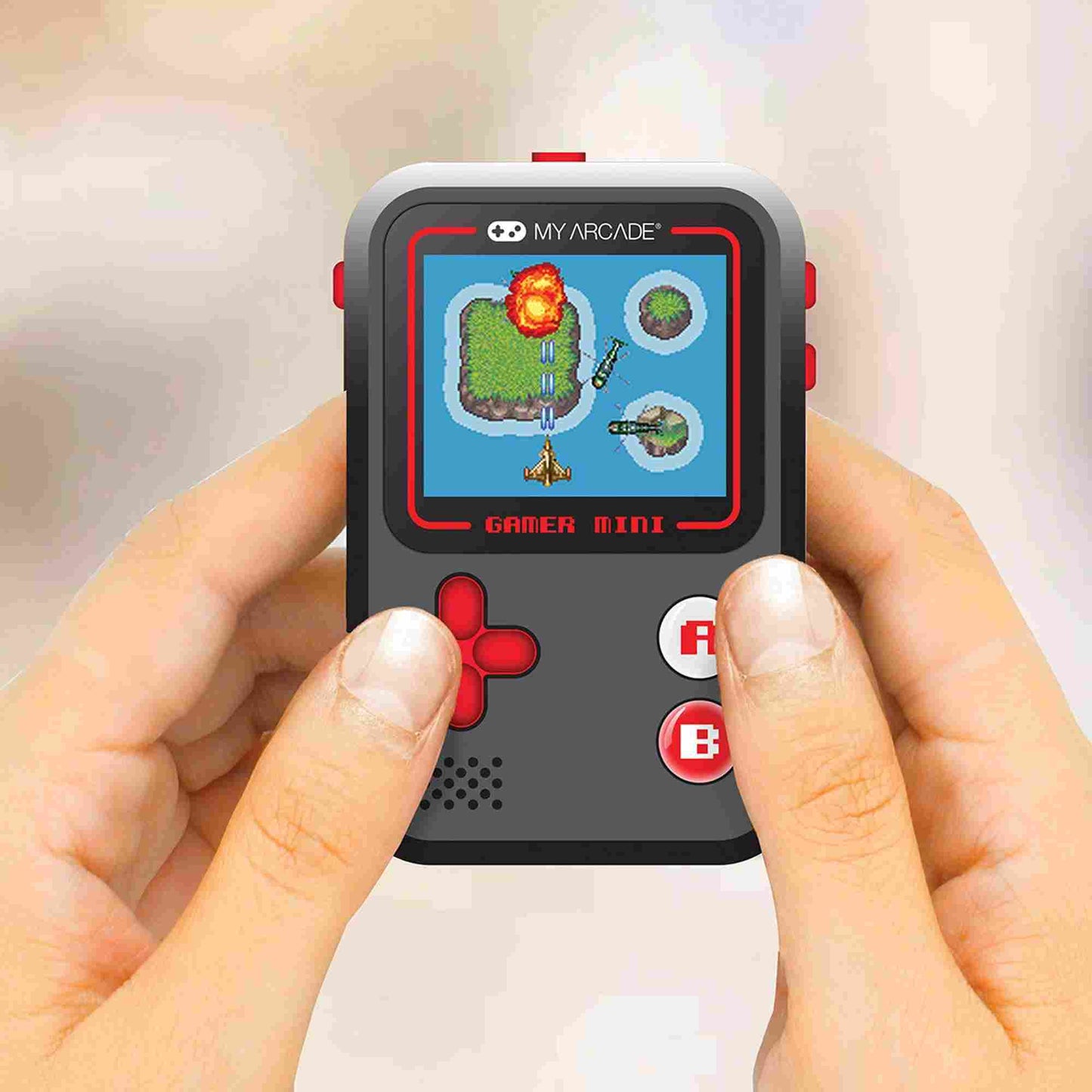 My Arcade | Gamer Mini Classic Console Black Red (160 Games in 1)