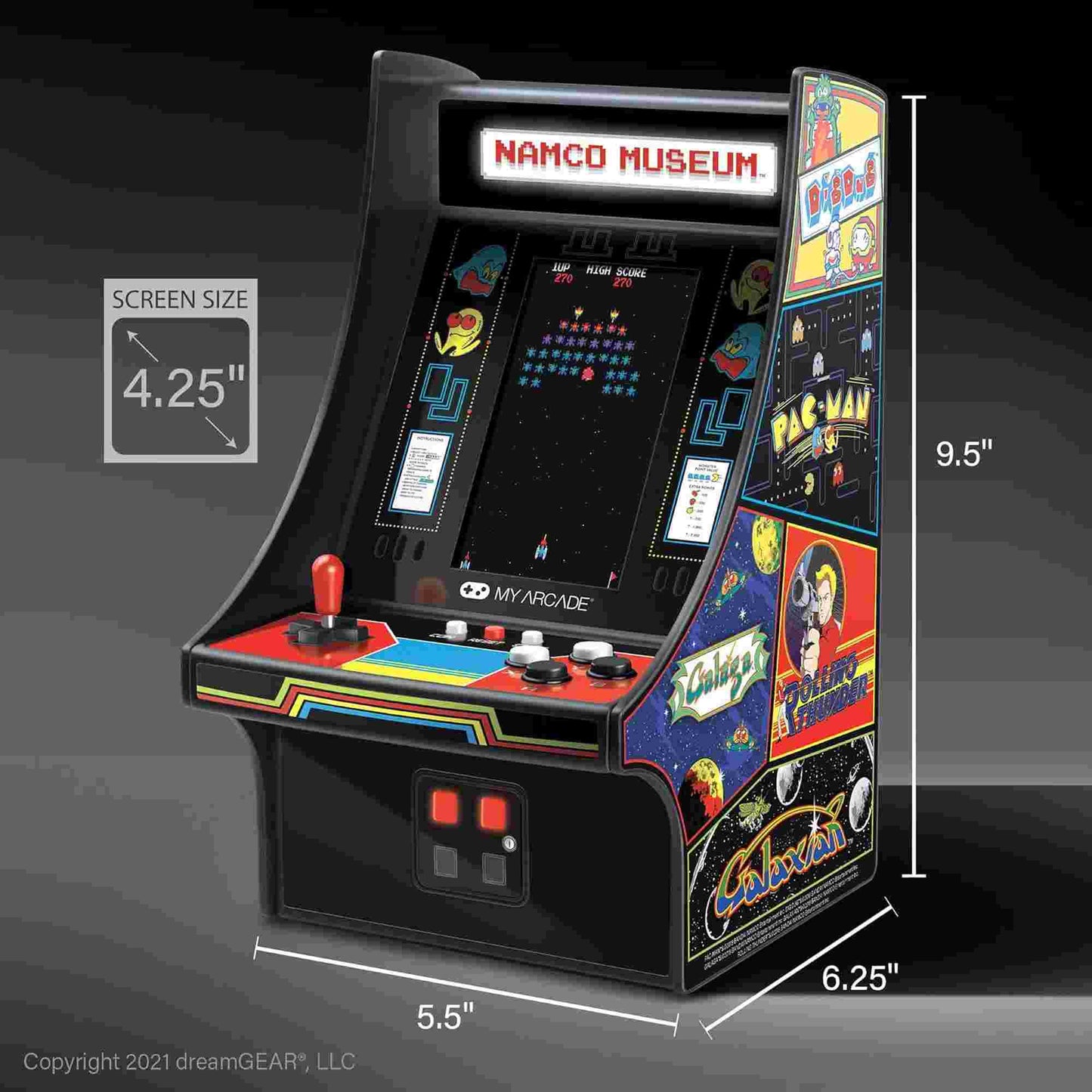 My Arcade | Bandai Namco Museum Hits (20 in 1) Mini Player 10 Inch