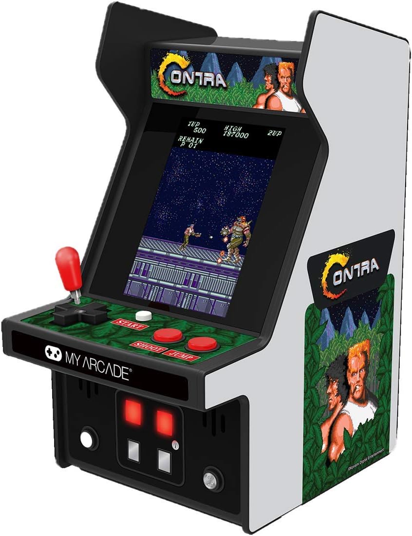 My Arcade | Micro Player 6.75 Contra Collectible Retro (Premium Edition) - xploregifts