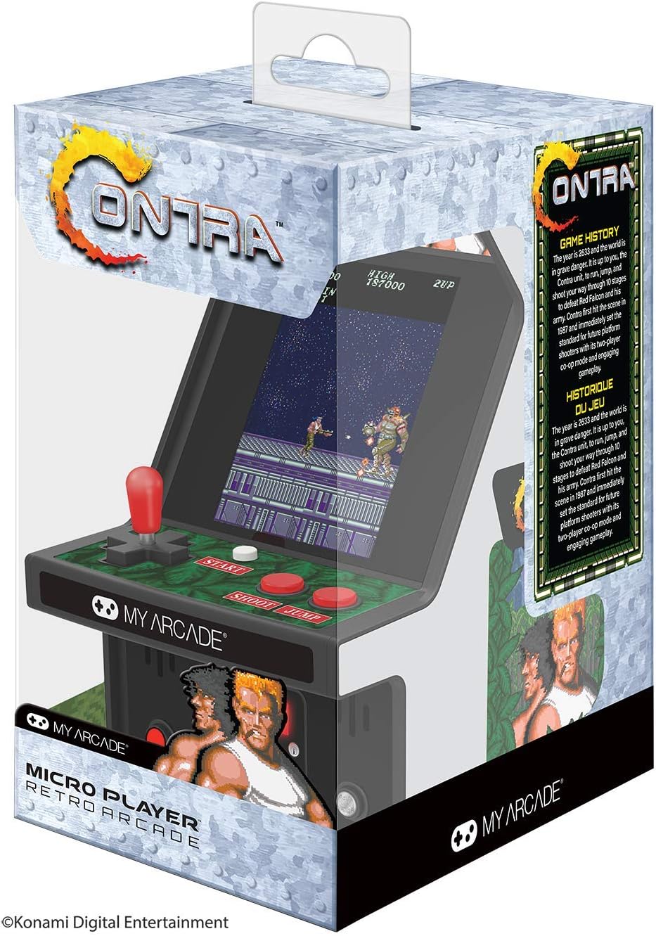 My Arcade | Contra Micro Player Pro 6.7" Portable Retro Arcade (Premium Edition)