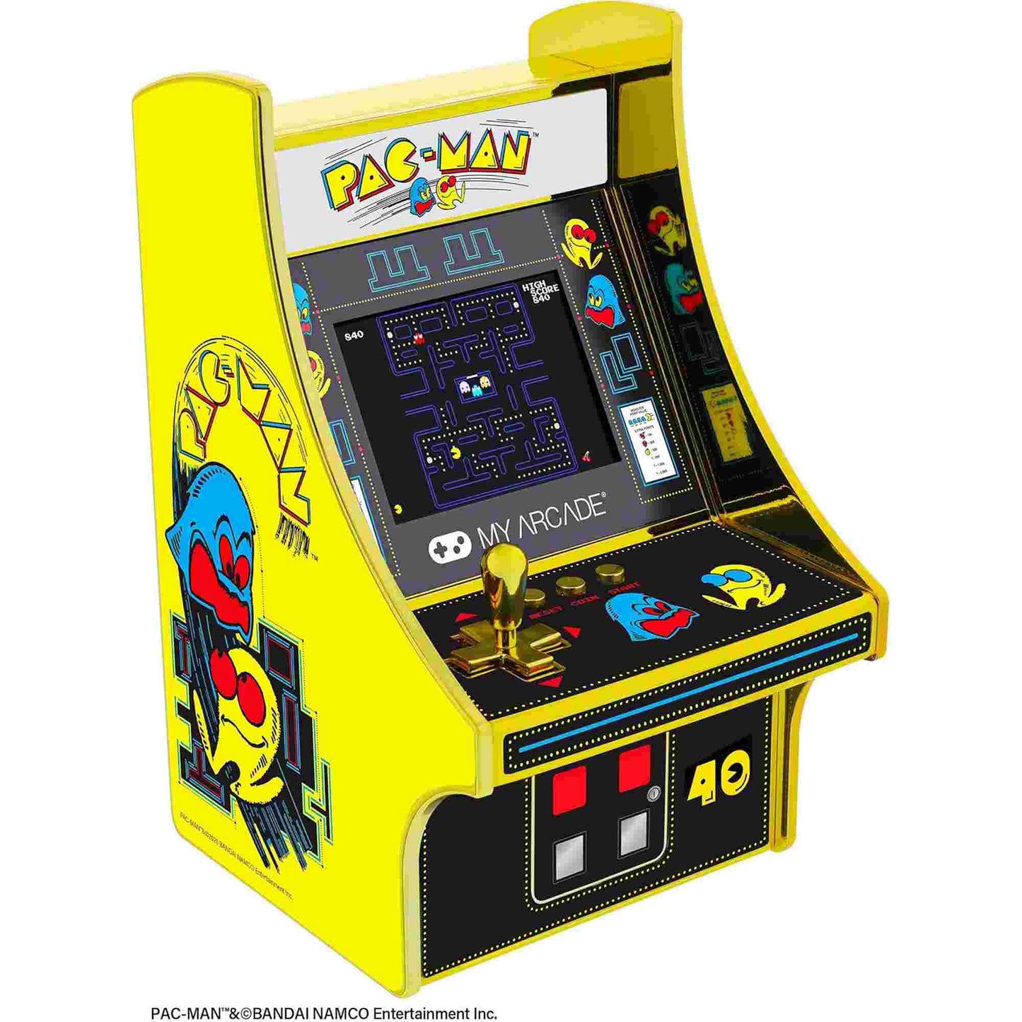 My Arcade | Pac-Man 40th Anniversary Micro Player Pro 6.7" Portable Retro Arcade (Premium Edition)