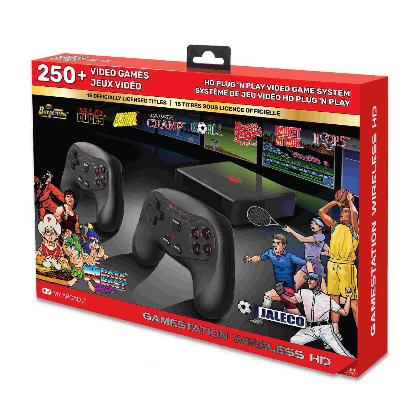My Arcade | Gamestation Wireless with Data East and Jaleco Hits (250+ Games in 1)