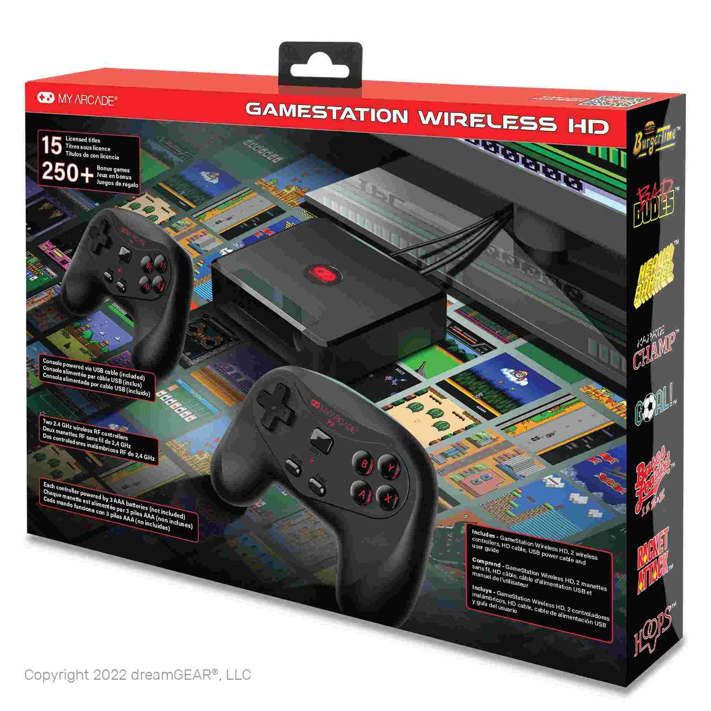 My Arcade | Gamestation Wireless with Data East and Jaleco Hits (250+ Games in 1)
