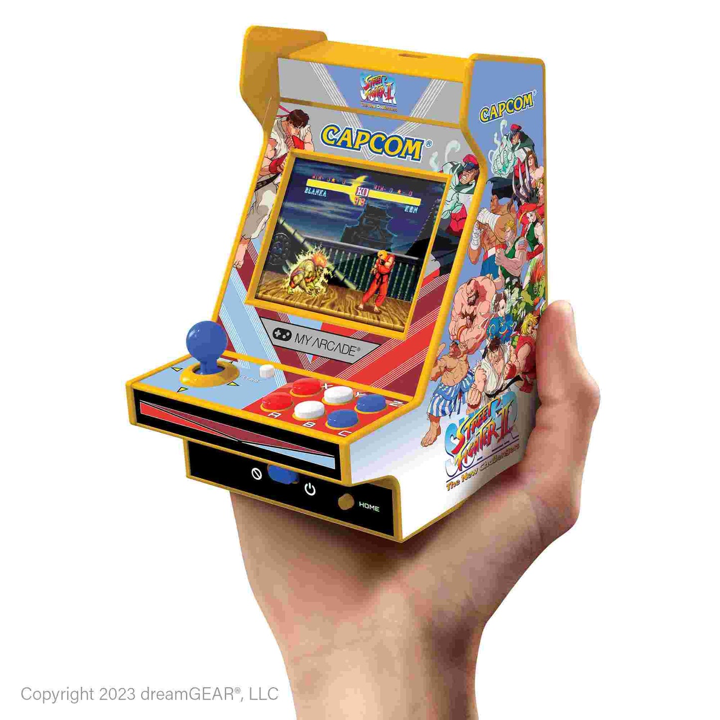 My Arcade | Super Street Fighter II Nano Player Pro 4.8" Portable Retro Arcade (2 Games in 1)