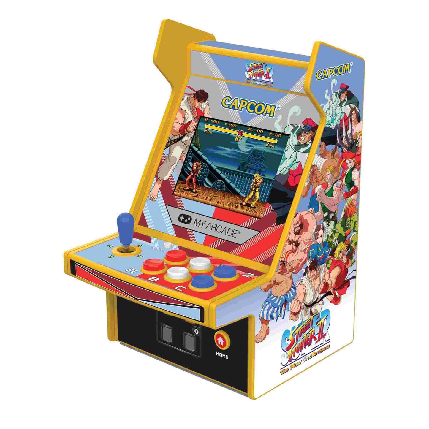 My Arcade | Super Street Fighter II Micro Player Pro 6.7" Portable Retro Arcade (2 Games in 1)