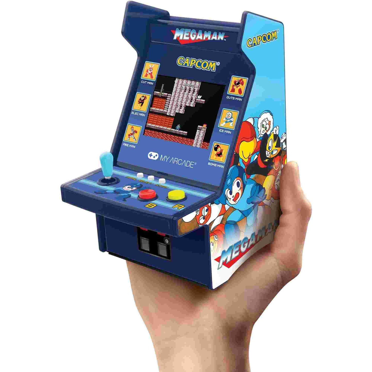 My Arcade | Mega Man Micro Player Pro 6.7" Portable Retro Arcade (6 Games in 1)
