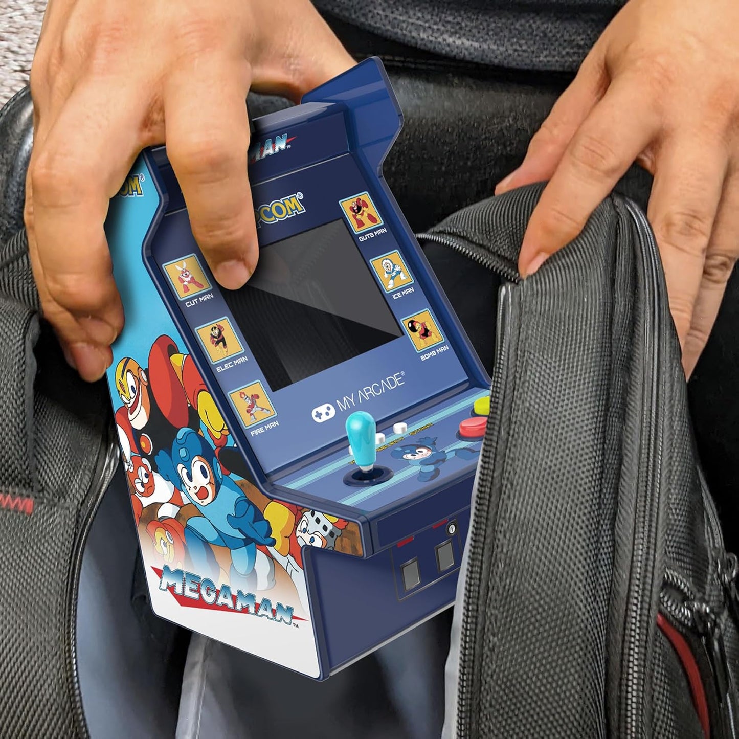 My Arcade | Mega Man Micro Player Pro 6.7" Portable Retro Arcade (6 Games in 1)