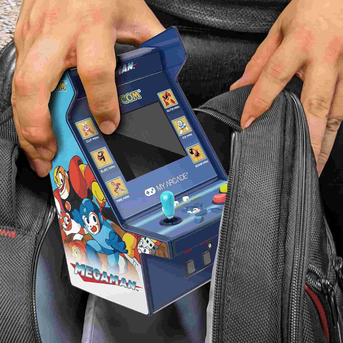 My Arcade | Mega Man Micro Player Pro 6.7" Portable Retro Arcade (6 Games in 1)