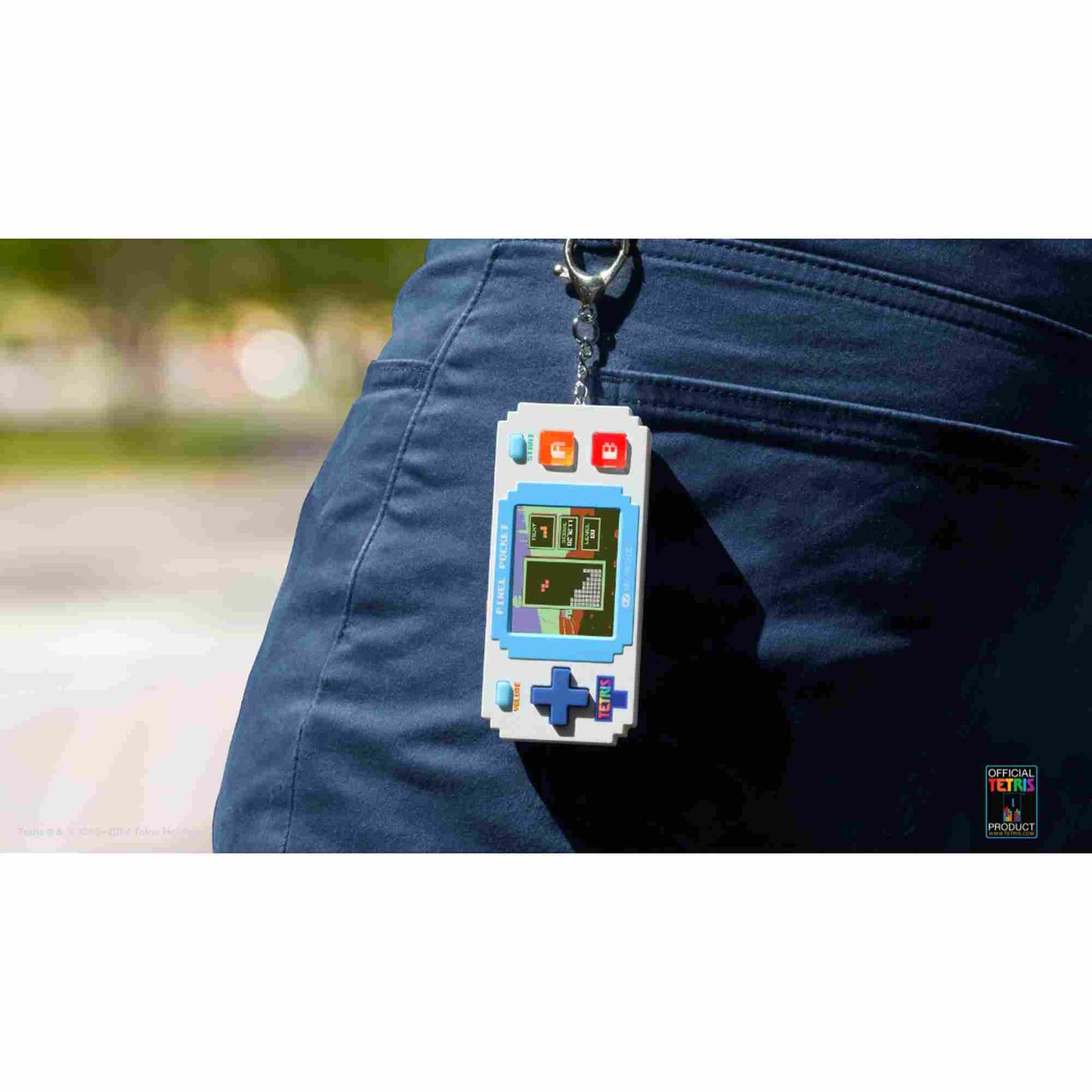 My Arcade | Tetris Pixel Pocket Mini Portable Arcade Gaming System (With 10 Bonus Games)