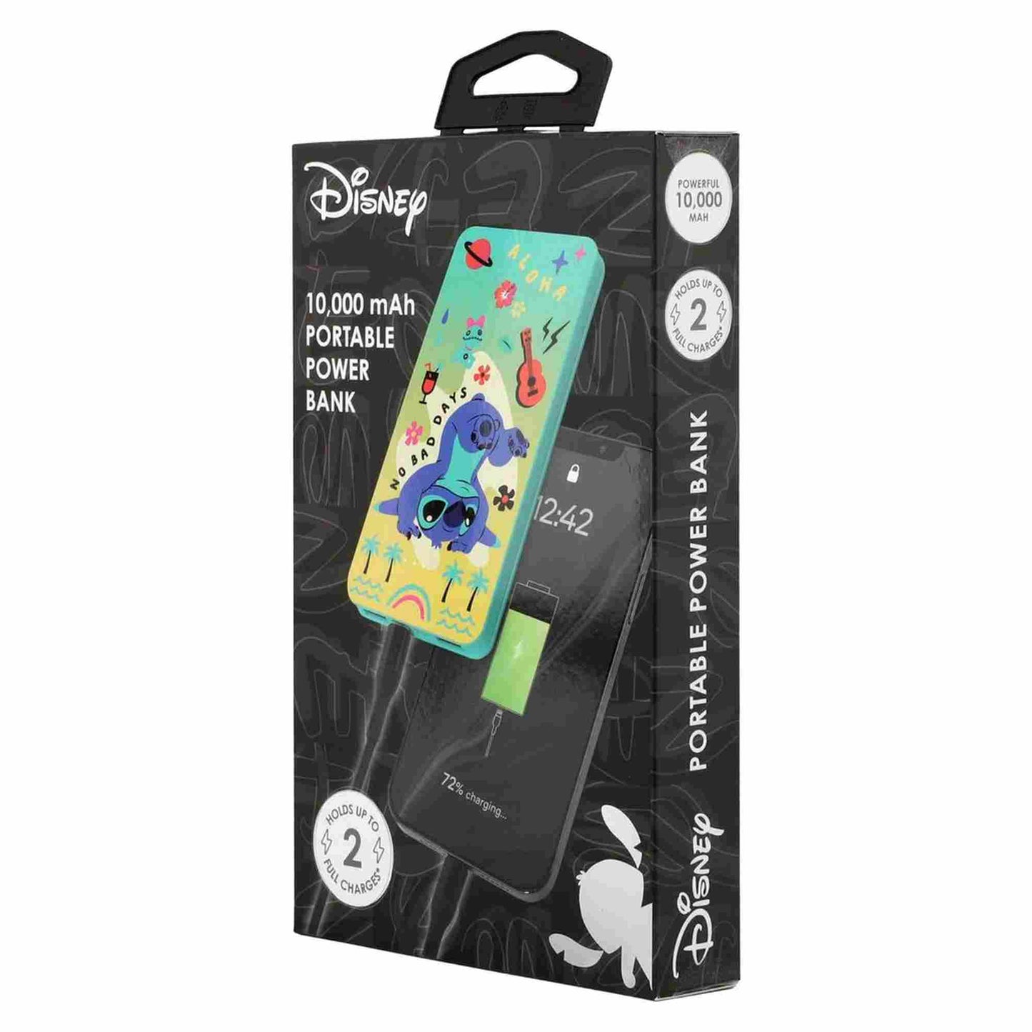 Quest | Stitch 10000Mah Power Bank Upside Down