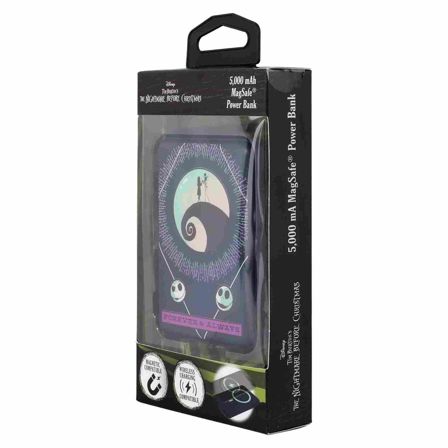 Quest | Nightmare Before Christmas 5000Mah Magnetic Power Bank Jack & Sally Forever