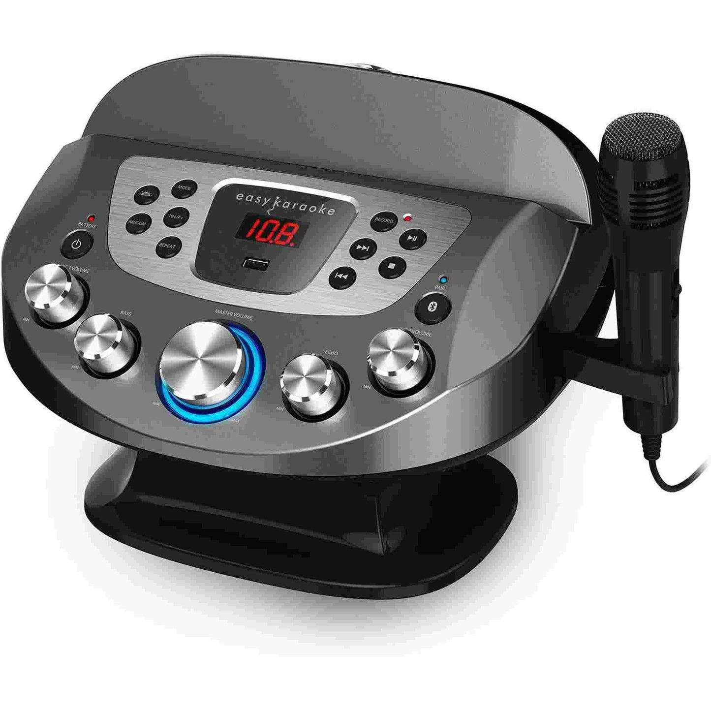 N-Gear | Bluetooth Karaoke Machine with Microphone and Disco Lights
