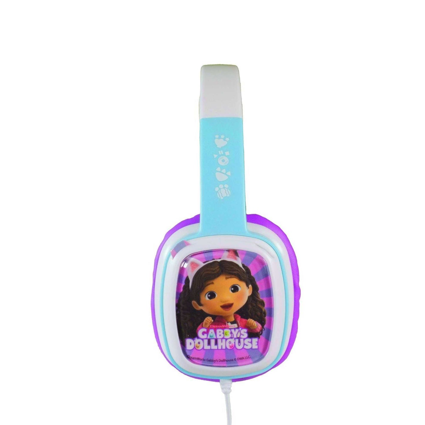 Lazerbuilt | Gabby’s Dollhouse Wired Flip 'n' Switch Headphones