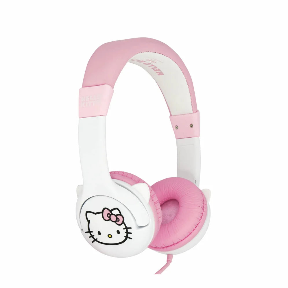 OTL | Hello Kitty Pink Children's Headphones with Rubber Ears