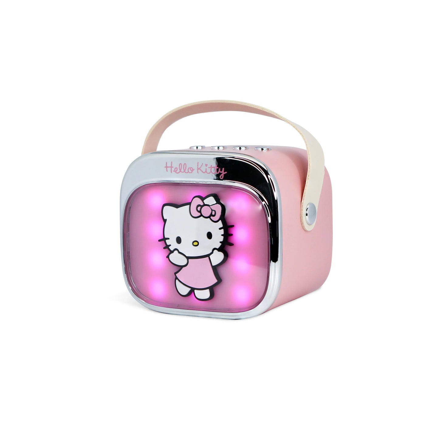 OTL Hello Kitty PopSing LED Light-Up Wireless Karaoke Speaker & Microphone