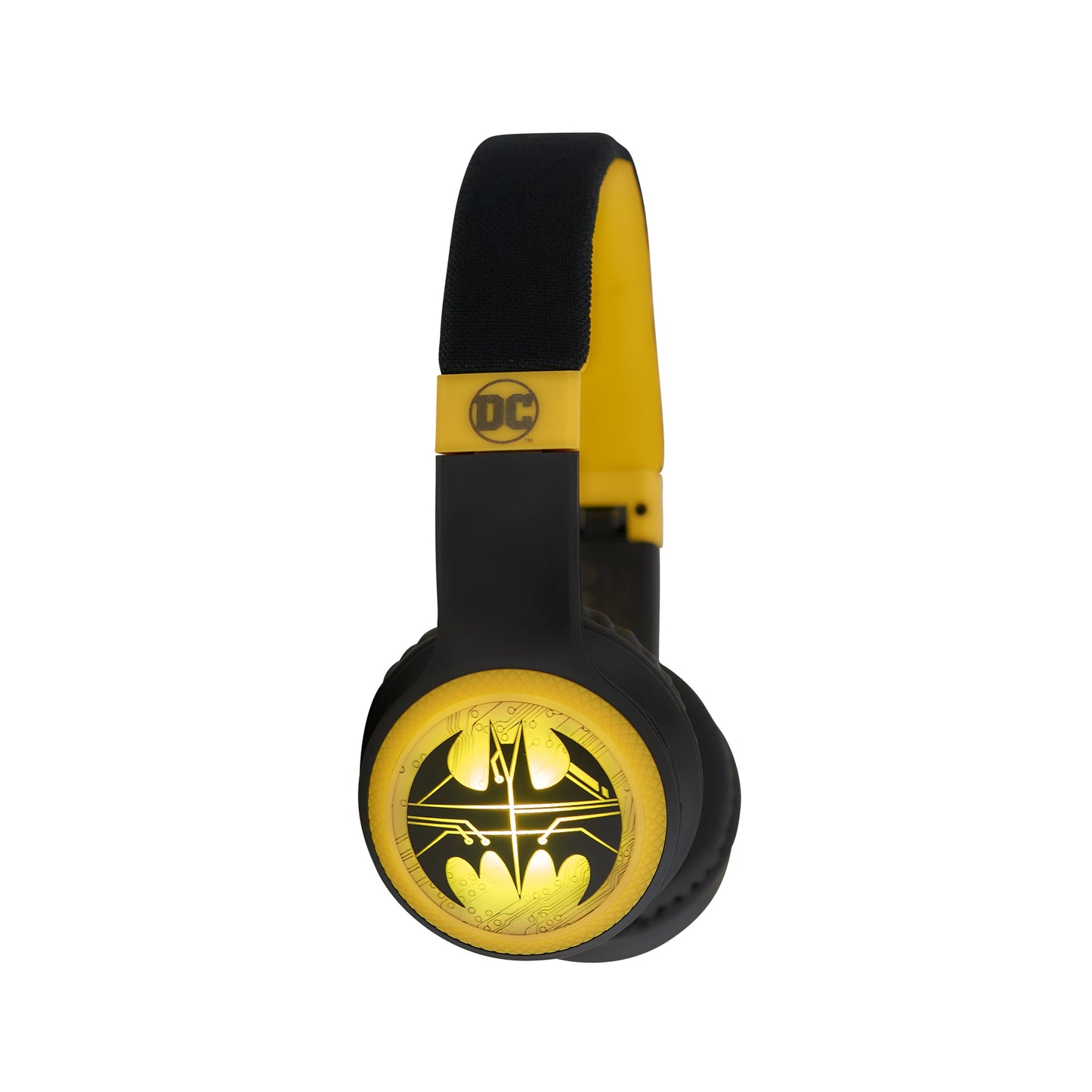 Lazerbuilt | Batman Logo Light-Up Bluetooth Headphones