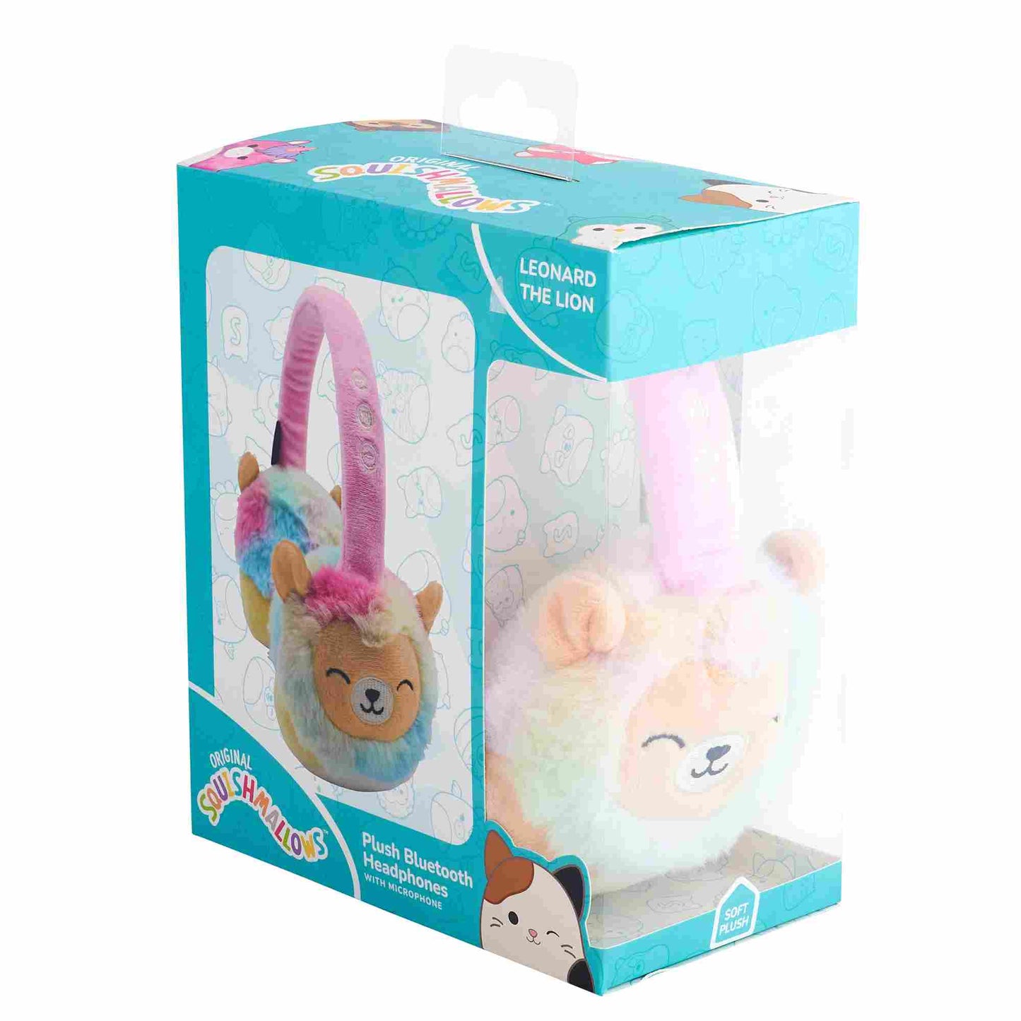 Lazerbuilt | Squishmallows Leonard Plush Bluetooth Headphones