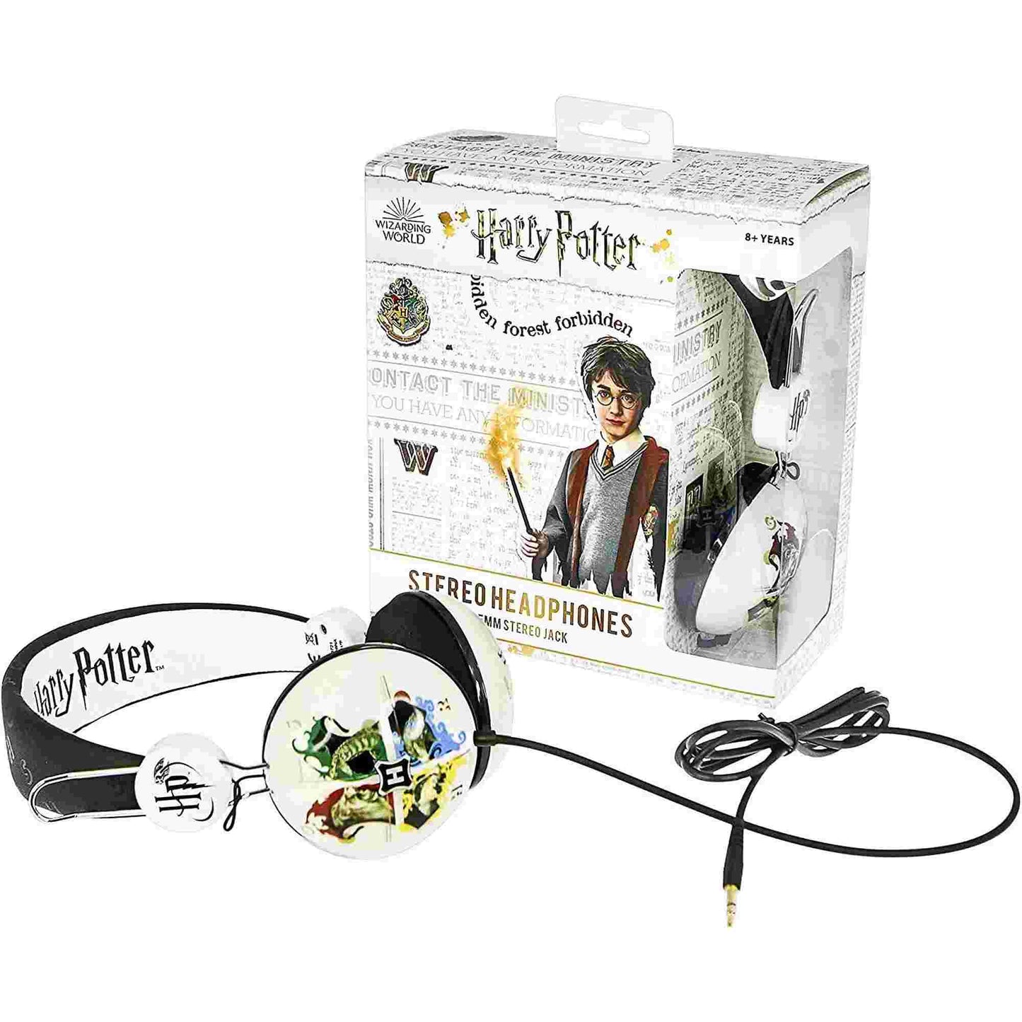 OTL | Harry Potter Hogwarts Crest Adjustable Kid's Wired Headphones